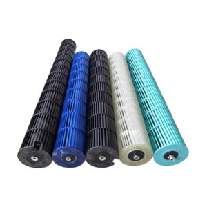 Air conditioner plastic cross flow fans impeller