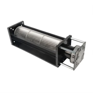 LONGWELL 100mm Aluminum Blade Cross Flow Fan EC 230V Industrial Tangential Oven