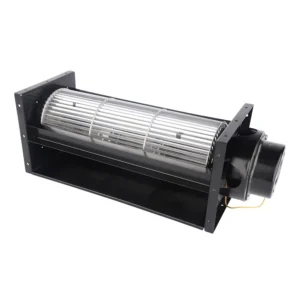 LONGWELL 110mm AC Tangential Cross Flow Fan Blower 230V 1/2/3 Speeds Ball/Sleeve Bearings Aluminum Alloy Blade for Oven Heating