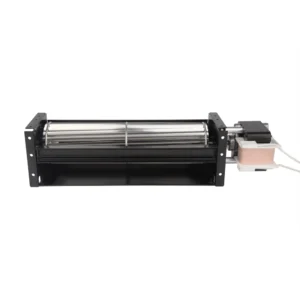 LONGWELL 50mm 115V/230V Air Curtain Mini Tangential Fan Impeller Blower Cross Flow Fan AC Motor
