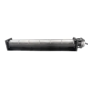 LONGWELL 80mm Low Noise EC Cross Flow Aluminum Alloy Tangential Fan Blower for Split Air Conditioning