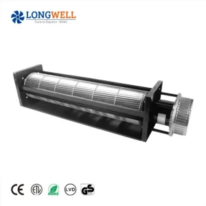 LONGWELL Crossflow Fan 150mm EC 230V 50/60Hz 1600-3700m³/h Tangential Fans 70~450W for Industrial HVAC Air Curtain OEM Wholesale