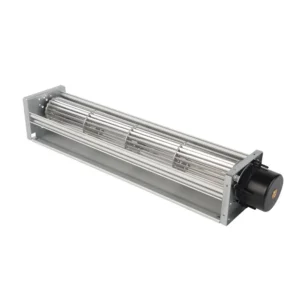 LONGWELL DC 43mm Brushless Motor Aluminum Alloy Cross Flow Fan Variable Speed Space-Saving Compact Tangential Fan for Limited