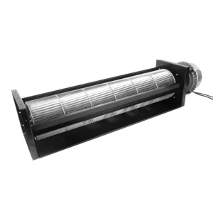 LONGWELL Efficient Cross Flow Fans EC 150mm Aluminum Alloy Cross Flow Fan Custom 800-1100RPM Tangential Fan for Air Ventilation
