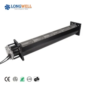 LONGWELL Industrial Crossflow Fan EC 110mm 50/60Hz 0-10V/PWM Control Custom Length Tangential Fans for HVAC System Bulk Supply