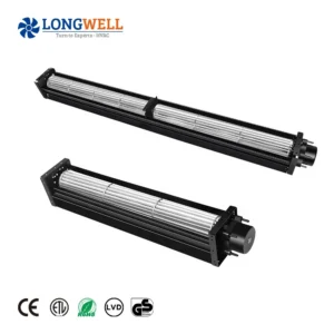 LONGWELL Wholesale DC Efficient Cross Flow Fan 12/24V Ultra Silent Tangential Fans for Medical Equipment Laboratory Instruments