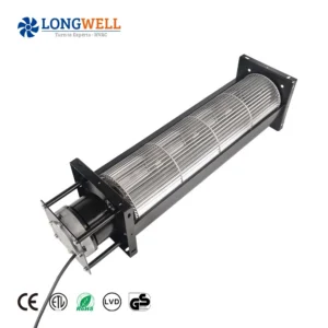 LONGWELL Wholesale EC Cross Flow Blower 120mm 230V 529-1236 CFM Low Noise Tangential Fans for Air Conditioner OEM Factory Custom