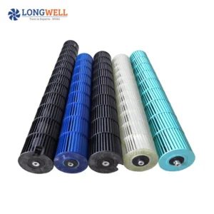 LONGWELL Wholesale air Conditioner Part Plastic Cross Flow Fans Impeller